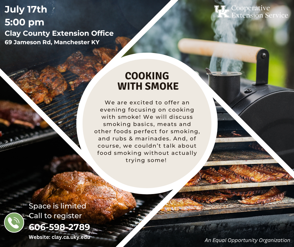 Cooking with Smoke flyer